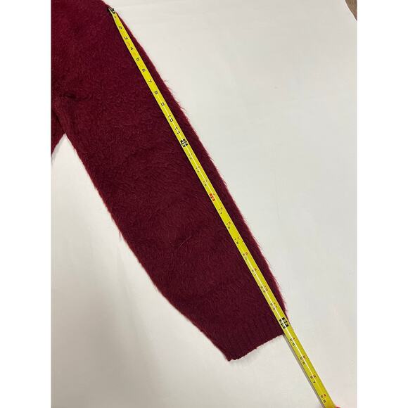 Vintage 1960’s Arrow Cum Laude Shaggy Mohair Cardigan - Picture 5 of 6